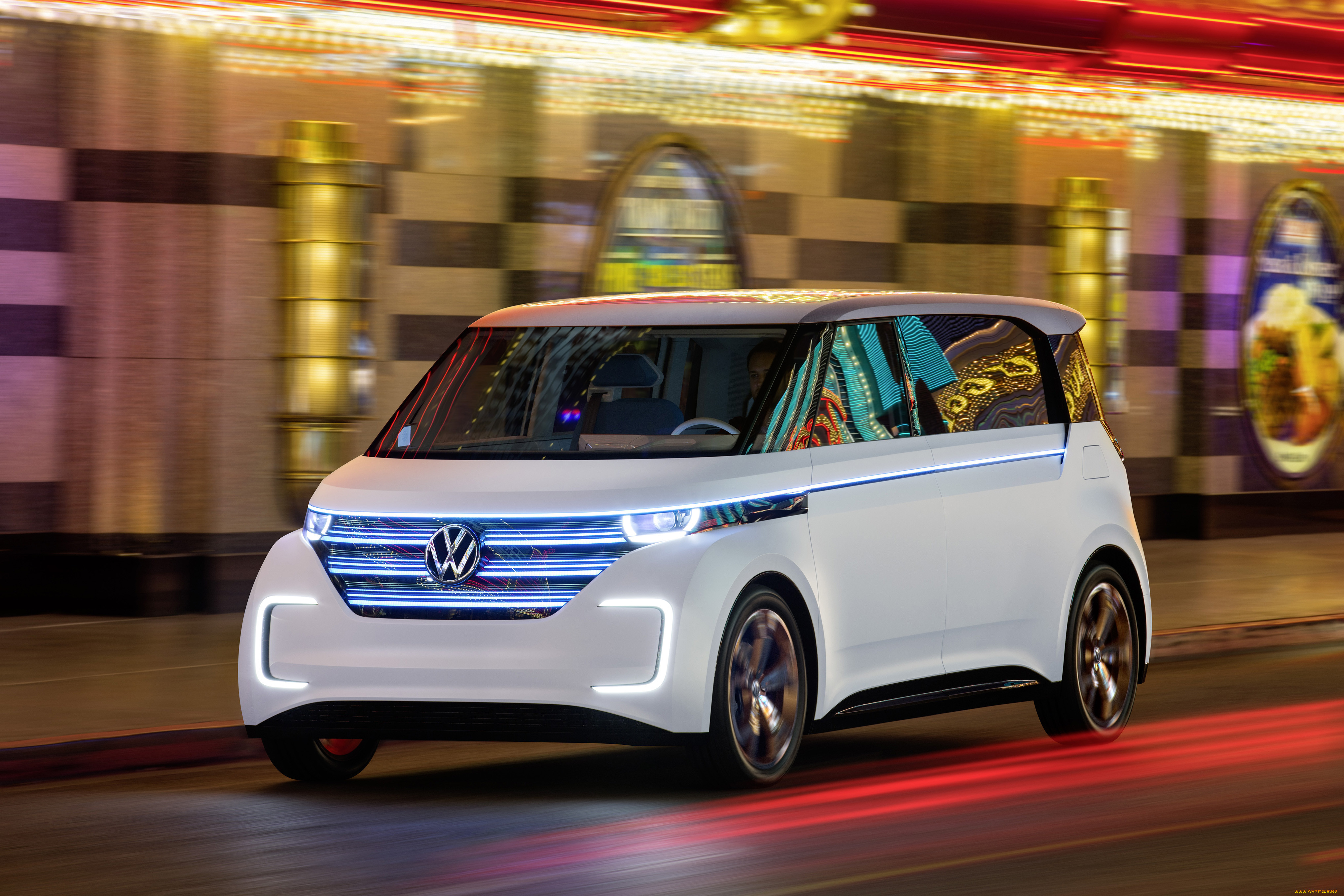 , volkswagen, budd-e, 2016